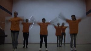 6 класс: номер с фонариками