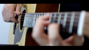 Русская песня на австралийской гитаре / На поле танки грохотали / Фингерстайл / Maton EBG808TE