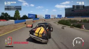 LAWNMOWER SURVIVAL RACE & CRAZY AI MOD! - Next Car Game: Wreckfest Release Gameplay - Wrecks & Race