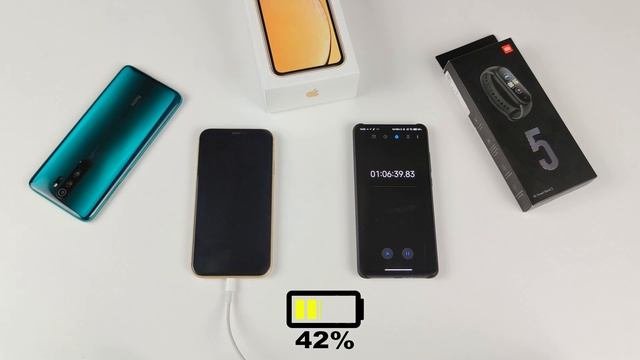 За сколько заряжается iPhone XR родной зарядкой?!