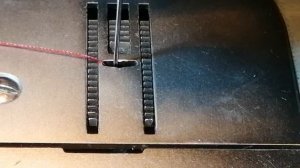 Как отрегулировать зигзагообразный шов на 4мм.Видео № 48