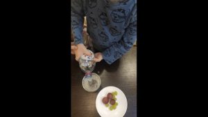 ОПЫТ С ВИНОГРАДОМ И ГАЗИРОВАННОЙ ВОДОЙ / ДЕТСКИЙ ОПЫТ / ОПЫТЫ ДЛЯ ДЕТЕЙ / kokemus rypäleistä /