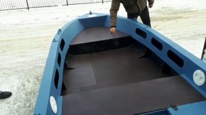 Лодка из ПНД  *СЕВЕР -380*