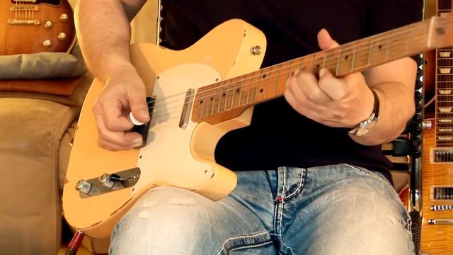 Fender Roadworn '50s Telecaster Butterscotch blonde, Part1 смотреть онлайн