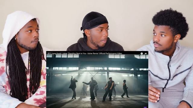 Jungkook Standing Next To You - Usher Remix Official Performance reaction #reactmas
