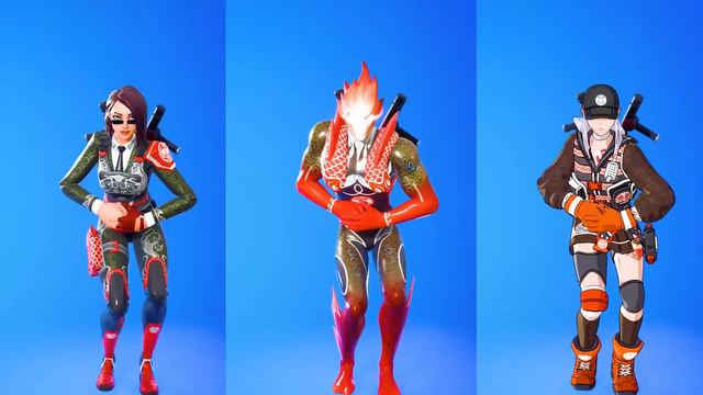 These Legendary Fortnite Dances Have Voices! (Ask Me - TikTok, Get Griddy, Chef's Special) смотреть онлайн
