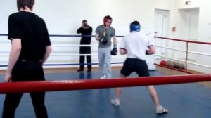 Спарринг Хетага Козаева в Красноярске 13.04.2010