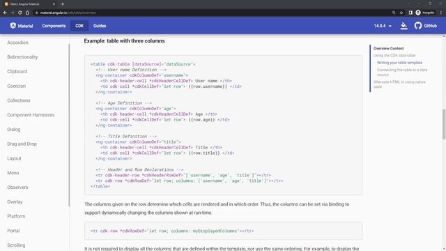 Angular Material #53 - CDK Table смотреть онлайн