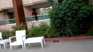 Отель Тесс 4*, Конаклы. Рецепшен, лобби и территория отеля. Август 2017 года.