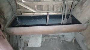 Баня по черному, просто баня.