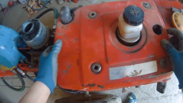 Подготовка мотоблока к лету. Замена фильтров. смотреть онлайн