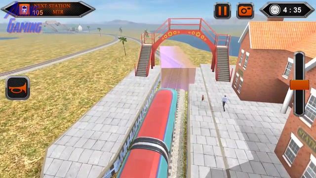 Indian Train Pro Driving Sim - City Train Game - Level 9