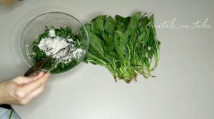 Кабачковые кето оладьи со шпинатом.