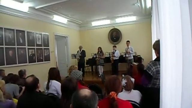 Квартет саксофонистов Инга Кокачева Борисоглебск смотреть онлайн