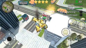 Rope Frog Ninja Hero - Strange Gangster Vegas #5 I found the robot | Android GamePlay HD