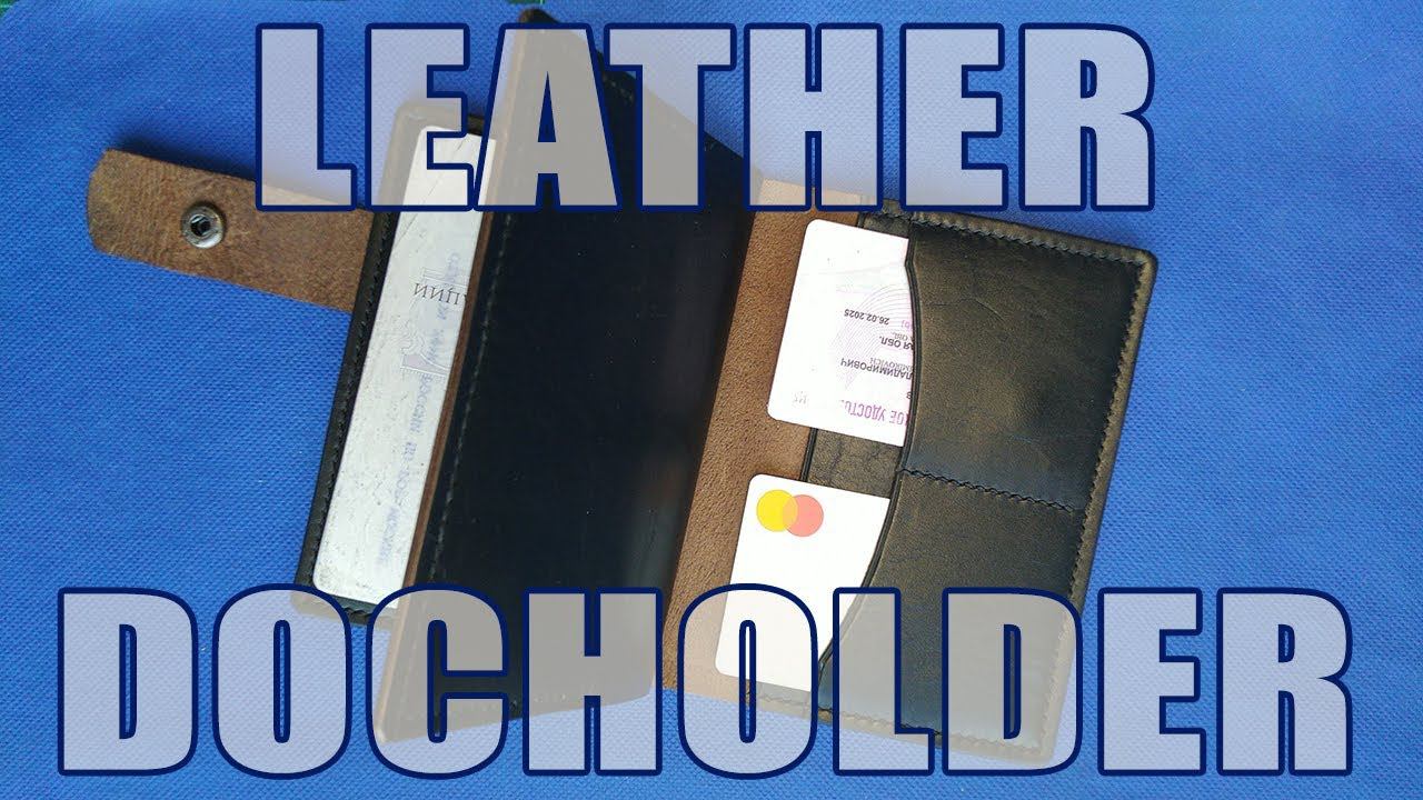 Leather Document Holder / Docholder смотреть онлайн