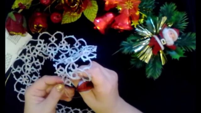 ФРИВОЛИТЕ. Как я вяжу кружево.TATTING.