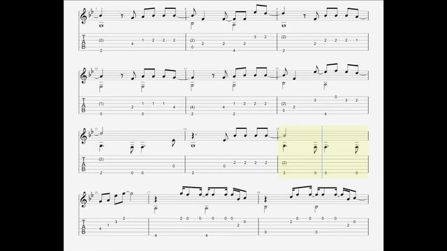 Jer 水刑物語 fingerstyle guitar tutorial tabs
