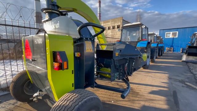 ОБЗОР БОЛЬШОЙ РУБИТЕЛЬНОЙ МАШИНЫ Junkkari HJ500. РУБИЛКА. ВЕТКОИЗМЕЛЬЧИТЕЛЬ для МТЗ