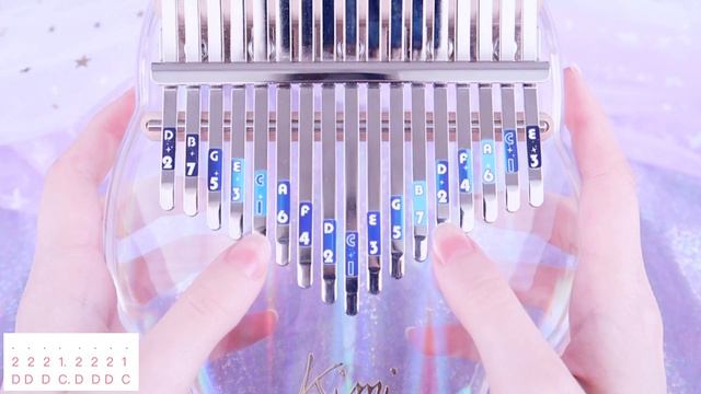 ✨5 Easy Songs To Play On 17-Key Kalimba For Beginners With Easy Tabs✨ смотреть онлайн