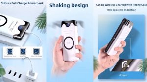 7 Power bank с беспроводной зарядкой с Алиэкспресс Aliexpress Wireless Power bank Гаджеты из Китая
