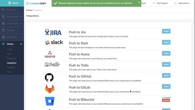 LambdaTest + Bitbucket Integration?️| One-Click Bug Logging | LambdaTest Integrations