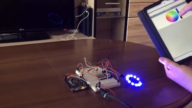 ESP NodeMCU + Arduino + Led strip + Telegramm Bot смотреть онлайн