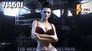 Resident Evil 5 Mercenaries REUNION Experimental Facility 714k Excella Gionne (DOA5) PC 1080p