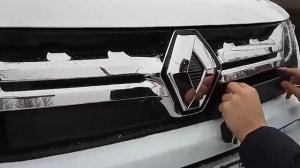 Установка зимней защиты на Renault Duster 2 2015