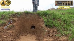 Golden Mask Deep Hunter Pro 2 (тест на клад, на банку, на пистолет, на канистру)