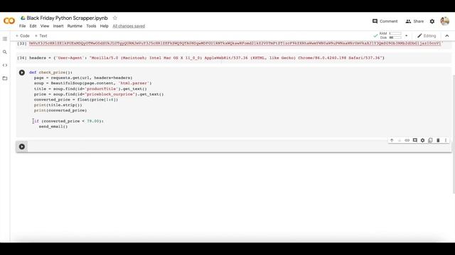 Build A Python Scrapper For Finding Black Friday Deals On Amazon!! смотреть онлайн