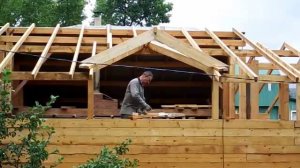 Как построить каркас слухового окна самому