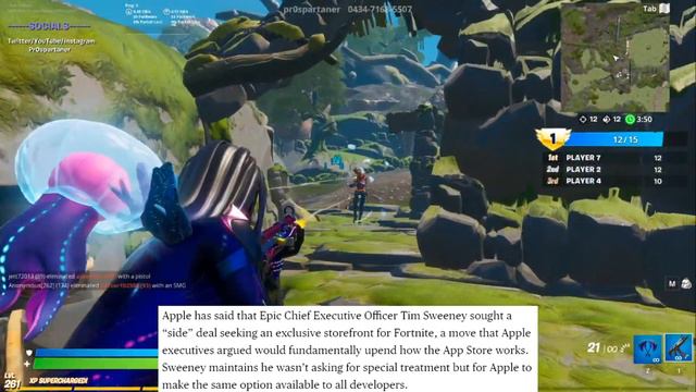 An Update For Apple VS Epic + Tart Tycoon Update! (Fortnite Battle Royale) смотреть онлайн