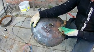 Каток для газона (своими руками)