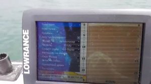 Pабота на Lowrance Elite 7 HDI