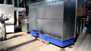 Покрасочная камера с водяной завесой TBS-3W