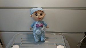 Гномик Бантик крючком из Школы семи гномов. Мастер класс по вязанию крючком