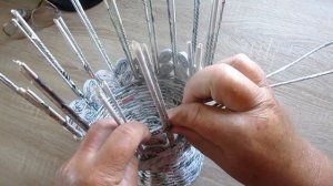 Самовар из газетных трубочек. Рукоделие