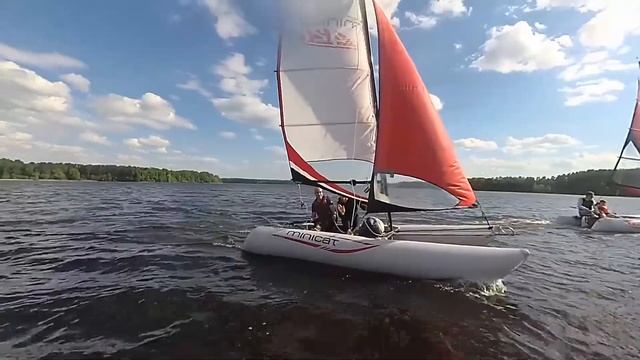 Катамараны MiniCat открытие сезона Истра 21 05 21 смотреть онлайн