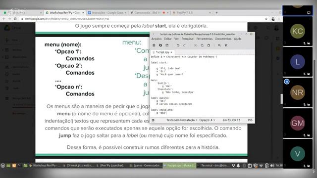 Workshop de RenPy Parte 1 смотреть онлайн
