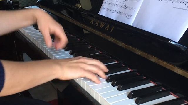 Aaron - Les embruns Piano débutants / Аарон - Брызги прибоя / фортепиано для начинающих