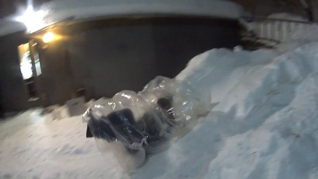 Разбили Стекло! СНЕГОУБОРОЧНЫЙ-ДРИФТОВЫЙ бусик! смотреть онлайн