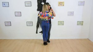 Kizomba Tutorial 07: Virgula 90° - Kizomba Basic Steps - Kizomba Lesson - Armand&Lavinia