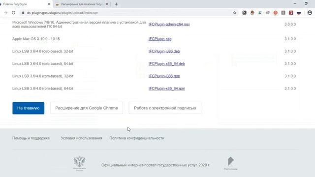Настройка ПК под портал "Госуслуги" смотреть онлайн