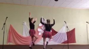 Шотландский танец на педагогическом смотре художественной самодеятельности