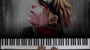 😢 Sadness and Sorrow (OST "Naruto") ● Piano Cover ● ᴴᴰ + НОТЫ & MIDI
