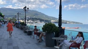 По Крыму пешком. Гурзуф. Тайная тропа. Канатка на Ай-Петри - всё)!   Ялта - пляжи Приморского парка