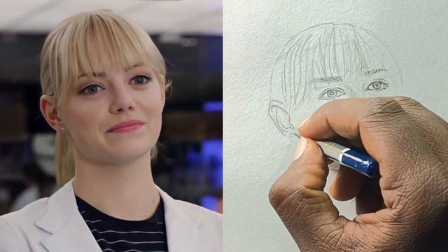 How To Draw A Portrait Using Loomis Method /drawing Step By Step #onepenciltutorial