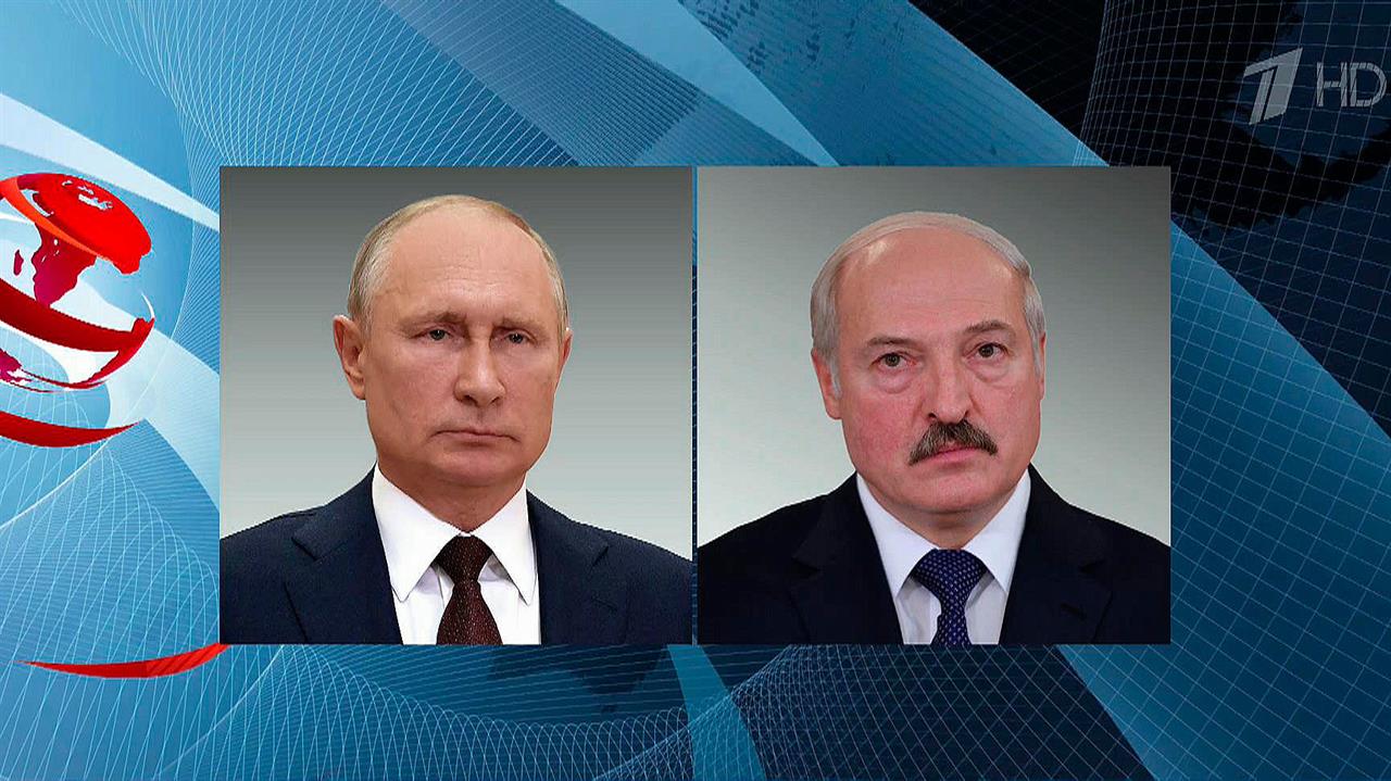 Владимир Путин поздравил Александра Лукашенко и белорусский народ с Днем независимости
