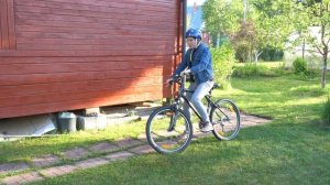 Строим трамплин для прыжков на велосипеде